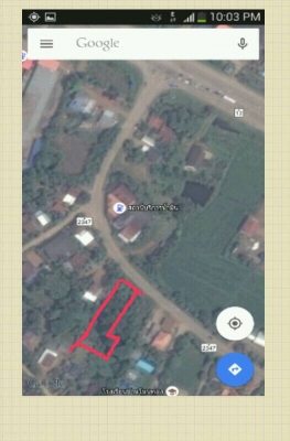 ที่ดินติดถนน