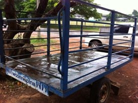 พ่วงรถไถพร้อมใช้งาน