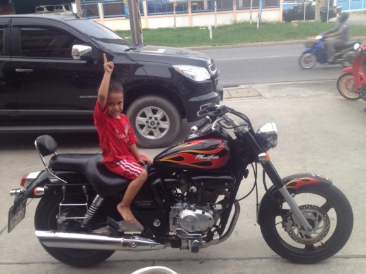 ขาย ฮอนด้าแพนทอม 200 ปี 51 Fire Edition ลายไฟตัวสุดท้าย