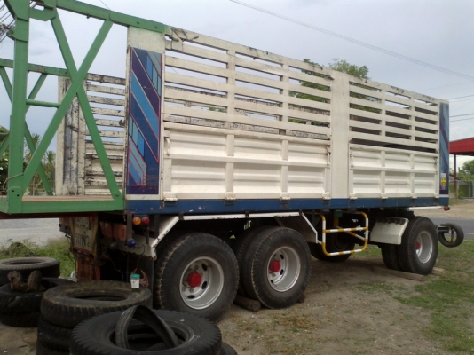 ขายลูกพ่วง 3 คาน ไม่ดั้มกระบะเหล็ก  ราคา 370,000 บาท