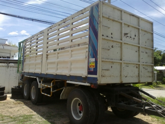 ขายลูกพ่วง 3 คาน ไม่ดั้มกระบะเหล็ก  ราคา 370,000 บาท