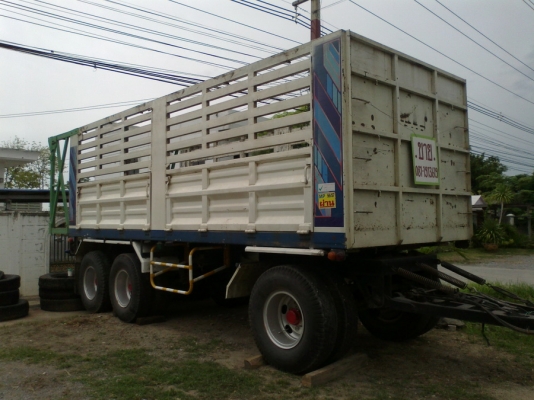 ขายลูกพ่วง 3 คาน ไม่ดั้มกระบะเหล็ก  ราคา 370,000 บาท