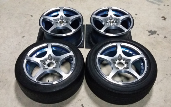 ล้อ,Volk Challenge 17"5/114.3"F8-R9 Off45 15,000