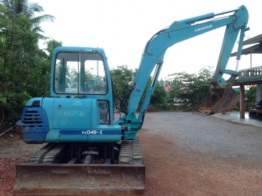 ขายด่วน รถขุดเล็ก FX45 II มีตู้ใช้งานมาน้อย รุ่นใหม่ปั้มนิ้ว เร็ว แรง สภาพสวย พร้อมใช้