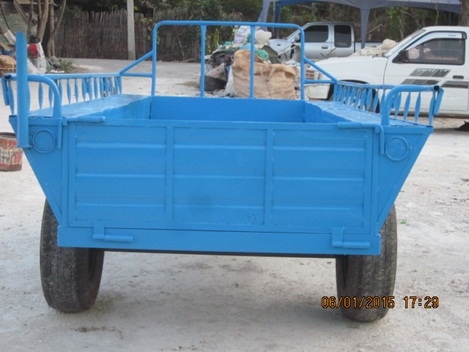 ขายเทเล่อร์กล่อง ยาว 7 ศอก คอรากสองชั้นกระทะขอบ 15 ยางเปอร์เซ็นต์ เพลารางน้ำหน้า 3 ประกบ