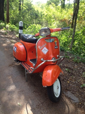 ขาย / แลก สปริ้น หัวเหลี่ยม สีส้ม สดใจ เครื่องดี ขี่ปล่อยมือได้