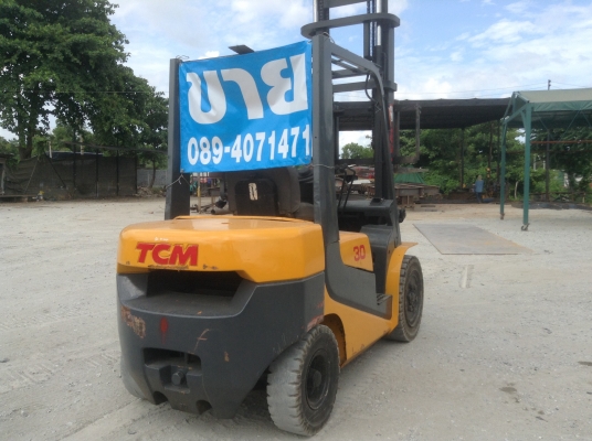 ขายรถยก 3 ตัน  ดีเซล T.C.M FD30T6 เก่านอก T.0894071471
