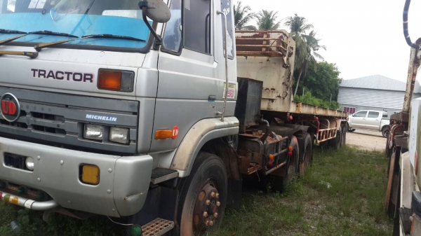 รถเทรนเลอร์หัว+หางNissan UD 250 Turbo ปีจดทะเบียน 2540