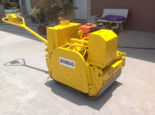 ขายรถบดเดินตามBomagรุ่นBw60HDมือสองญี่ปุ่นเครื่องดีเซล