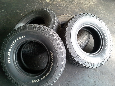 BF All USA. 265/75/16 ปี08  สภาพดี 1ชุด