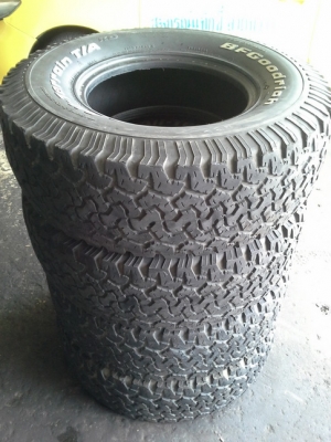 BF All USA. 265/75/16 ปี08  สภาพดี 1ชุด