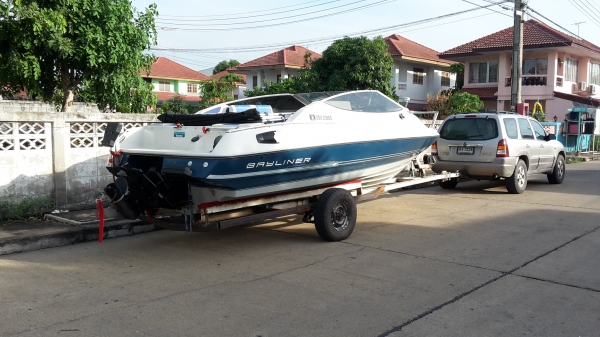 ขาย bayliner 20.5 ฟุต mercruiser V8 5.0L 220hp มีเคบิ้น