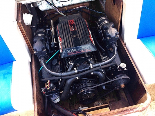 ขาย bayliner 20.5 ฟุต mercruiser V8 5.0L 220hp มีเคบิ้น