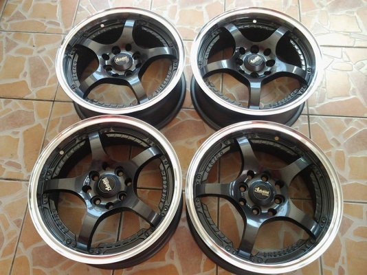 ขายล้อ 15*6.5 / 4*100-114 off38 ขาย 5700 บาท