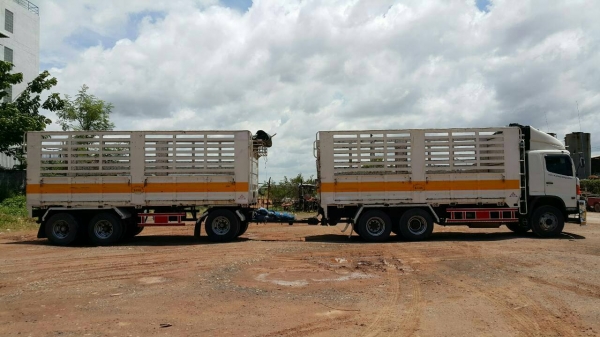 HINO MAGA 500  มี 4 พ่วง  ขายสด ราคานี้มีผลเพื่อลูกค้าภายใน 7 วันนะคะ