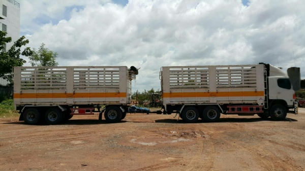 HINO MAGA 500  มี 4 พ่วง  ขายสด ราคานี้มีผลเพื่อลูกค้าภายใน 7 วันนะคะ