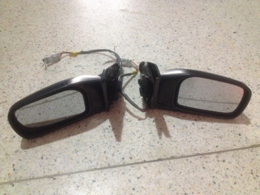 กระจกมองข้าง NISSAN B13 พับไฟฟ้าของเก่าญี่ปุ่นสภาพสวยคู่ละ