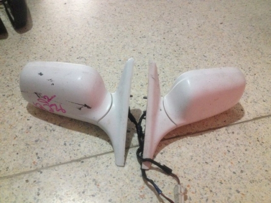 กระจกมองข้างโตต้า เลวิ้น พับไฟฟ้าของเก่าญี่ปุ่นคู่ละ