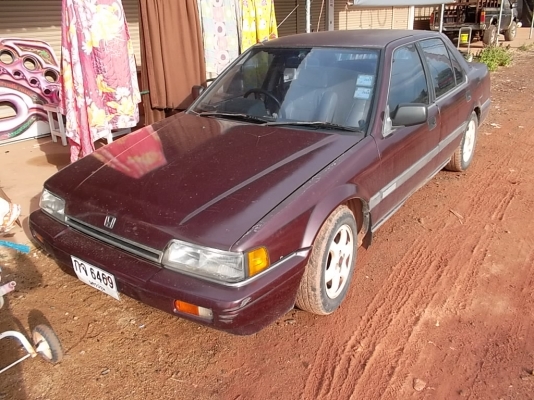 ACCORD ปี 2531 เกียร์ออโต้ กระจกไฟฟ้า พวงมาลัยเพาเวอร์ ไม่เคยติดแก็ส