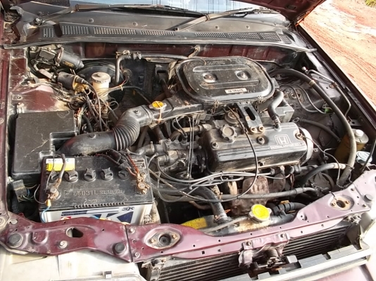 ACCORD ปี 2531 เกียร์ออโต้ กระจกไฟฟ้า พวงมาลัยเพาเวอร์ ไม่เคยติดแก็ส