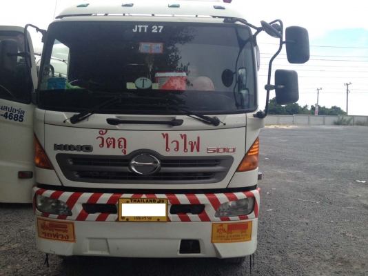สิบล้อหัวลากมือสอง,Hino Mega 380 แรงปี 52 เฟืองเร็ววิ่ง 6xx,xxx โล พร้อมใช้