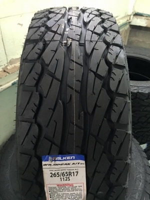 ลดราคาพิเศษ .ยางใหม่ ปี 14 ขนาด 265/65R17 ดอกAT