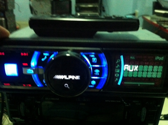 Alpine iDA-X200 24Bit USB IPOD AUX2ช่อง AUX Ditital 1 ช่อง  3ปรีเอ้า พร้อมรีโมท มือ2 ญี่ปุ่น