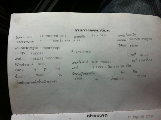 --ลูกค้ามัดจำแล้วครับ--ISUZU-เดทก้าปี46.เครื่อง6HH1ยาว7,20เมตรครัชซีสวย.มือ1ออกห้าง..ราคา-950,000. --ลูกค้ามัดจำแล้วครับ--ISUZU-เดทก้าปี46.เครื่อง6HH1ยาว7,20เมตรครัชซีสวย.มือ1ออกห้าง..ราคา-950,000.