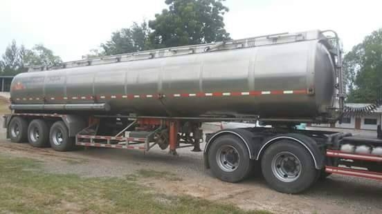 ขายด่วน หางบรรทุกน้ำมันอะลูมิเนียม