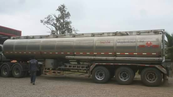 ขายด่วน หางบรรทุกน้ำมันอะลูมิเนียม