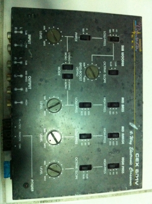 Crossover The Crunch CEX801v เข้า2 ออก4 มือ2 made in the usa