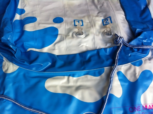 เรือยาง AQUA  นั่งคนเดียวของใหม่เหมือนในภาพ