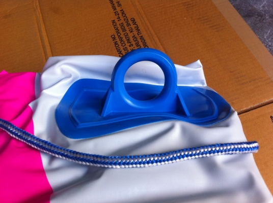 เรือยาง AQUA  นั่งคนเดียวของใหม่เหมือนในภาพ