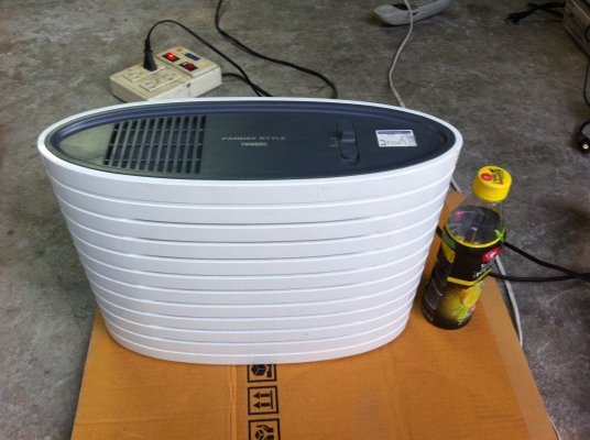 เครื่องฟอกอากาศ TWINBIRD  รุ่น  FANDAY STYLE  ใช้ไฟ 100 V. กินไฟแค่ 30 W.