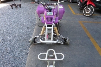 ขายATV YAMAHA YF200 พร้อมชุดแต่งจากญี่ปุ่นตามรูป เครื่องแรงสมบูรณ์ (ขาดล้อค่ะ) ราคา 35,500