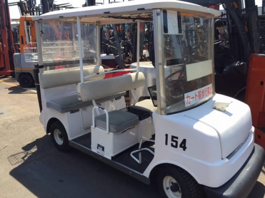 จำหน่ายรถกอล์ฟไฟฟ้า HITACHI พร้อมใช้งาน  รถนอกนำเข้าจากญี่ปุ่น แท้ 100\% ( รถกอล์ฟของเราทุกคัน.ไม่ผ่านการเช่าและใช้งานในไทย )