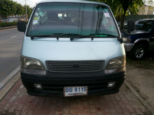 TOYOTA ตู้ HIACE ช่วงยาว พาวเวอร์ วัดรอบ เครื่องแน่น ช่วงล่างดี