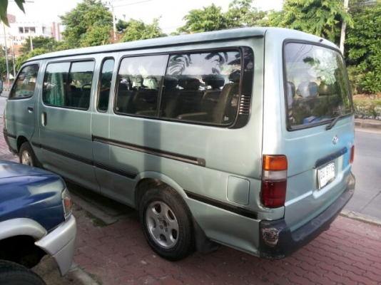 TOYOTA ตู้ HIACE ช่วงยาว พาวเวอร์ วัดรอบ เครื่องแน่น ช่วงล่างดี