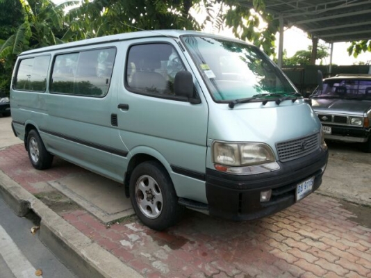 TOYOTA ตู้ HIACE ช่วงยาว พาวเวอร์ วัดรอบ เครื่องแน่น ช่วงล่างดี