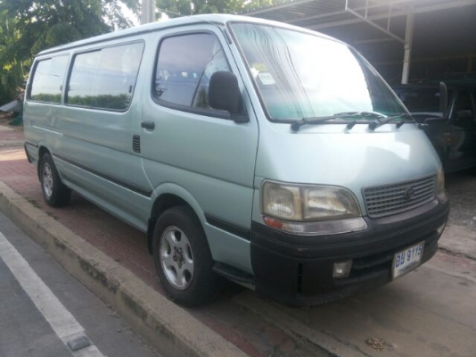 TOYOTA ตู้ HIACE ช่วงยาว พาวเวอร์ วัดรอบ เครื่องแน่น ช่วงล่างดี
