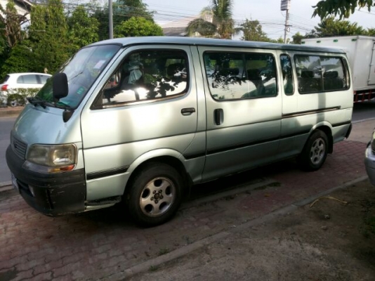 TOYOTA ตู้ HIACE ช่วงยาว พาวเวอร์ วัดรอบ เครื่องแน่น ช่วงล่างดี