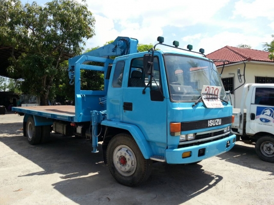 ขาย 6ล้อใหญ่ ISUZU Rocky ติดเครน 4ตัน สภาพสวยๆ