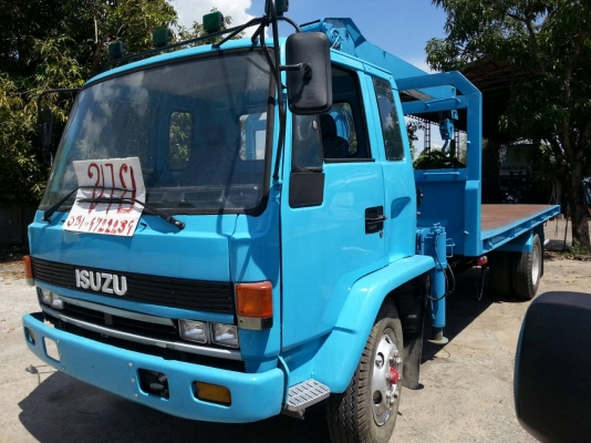 ขาย 6ล้อใหญ่ ISUZU Rocky ติดเครน 4ตัน สภาพสวยๆ