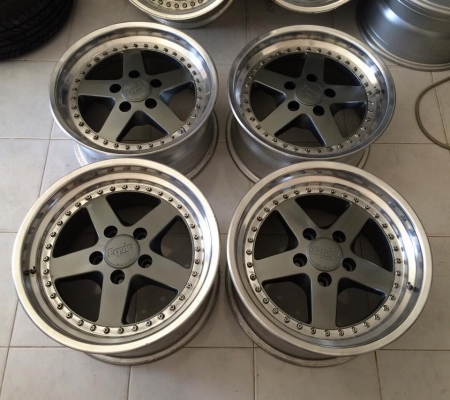 ขายล้อ WORK EQUIP 3 ชิ้่นแท้ 16 F8 R9 5/114.3 หล่อๆ