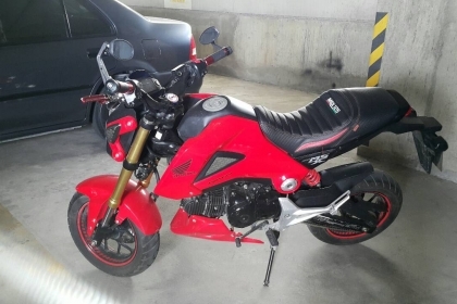 ขาย honda MSX 125 รถสวย วิ่งน้อย ขายกันถูก ๆ เลยจร้าา