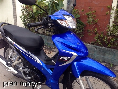 ขายwave110iสีน้ำเงิน ปี2014(สตาร์ทมือ)