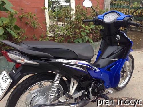 ขายwave110iสีน้ำเงิน ปี2014(สตาร์ทมือ)