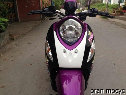 ขาย fino-fiหัวฉีด รุ่นFashionสีดำม่วงขาว รถปี2014 ไมล์เเท้4,432กม.