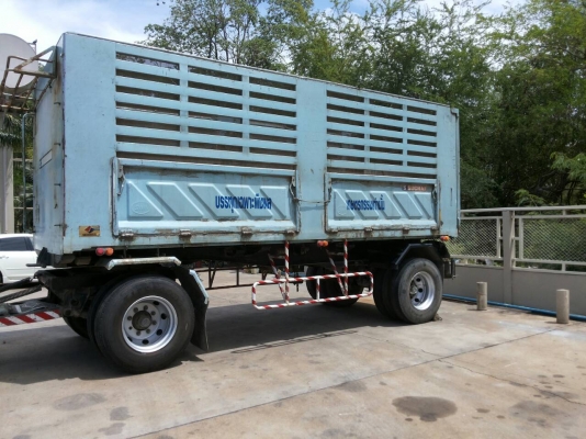 หางพ่วง 2 คาน ดัมพ์ได้ สภาพสวย พร้อมใช้งาน