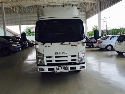 ขาย6ล้อ  NMR 130แรง ปี2555 กระบะ 4.30เมตร ตู้แห้ง